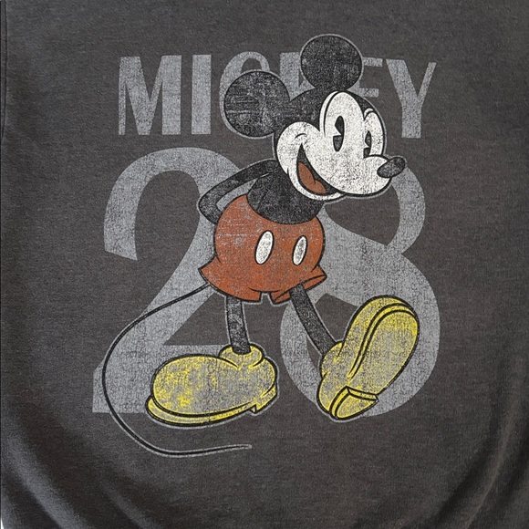 Vintage Disney Parks Gray Mickey Mouse Hoodie - Picture 7 of 7